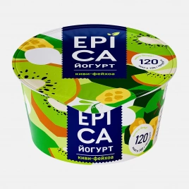 Йогурт Epica Киви Фейхоа 4.8% 130г
