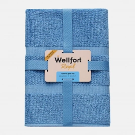 Коврик для ванной 50*70см синий Royal Wellfort