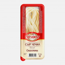 Сыр President Чечил спагетти 35% 100г