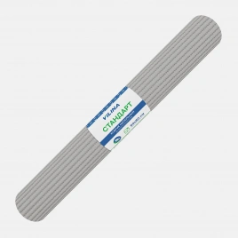 Коврик напольный ПВХ серый 50*80см
