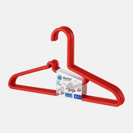 Набор вешалок из пластика Wellfort 4шт
