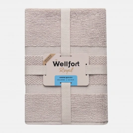 Коврик для ванной 50*70см бежевый Royal Wellfort