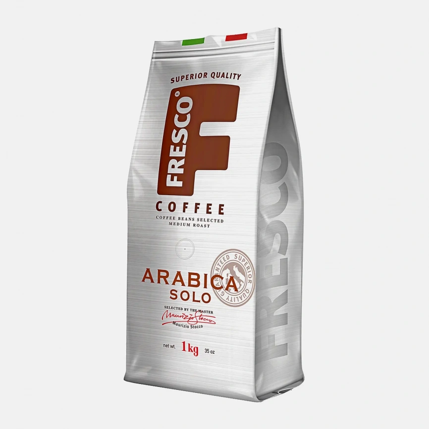 Кофе в зернах Fresco Arabica Solo натуральный жареный 1кг фото 1