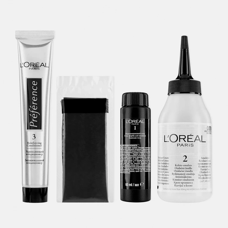 Краска для волос L’Oreal Paris Preference стойкая Яркость цвета оттенок 10.112 Серебристо-серый фото 2