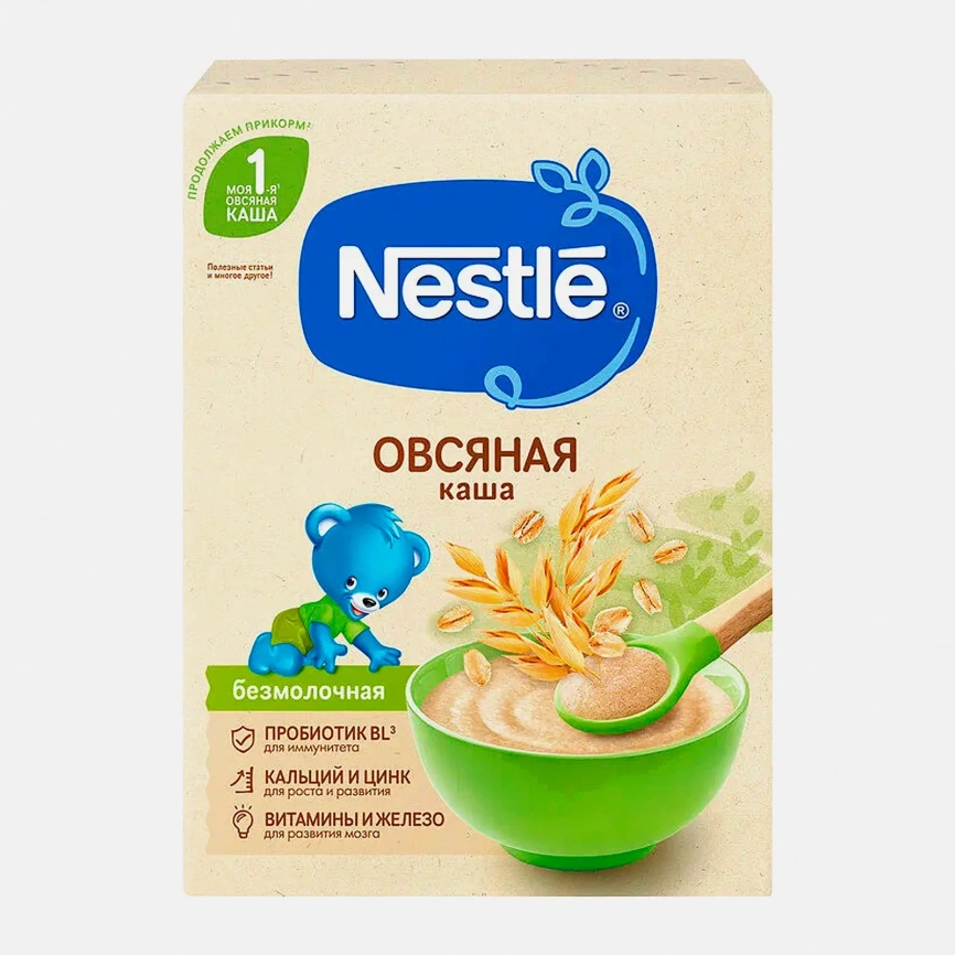 Каша Nestle Безмолочная овсяная 200г фото 1