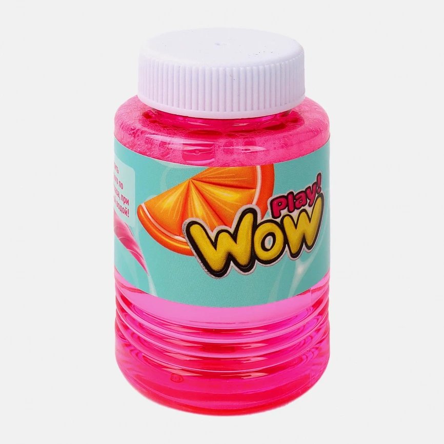 Игровой бластер для мыльных пузырей на батарейках Wowplay! 60мл в ассортименте фото 5