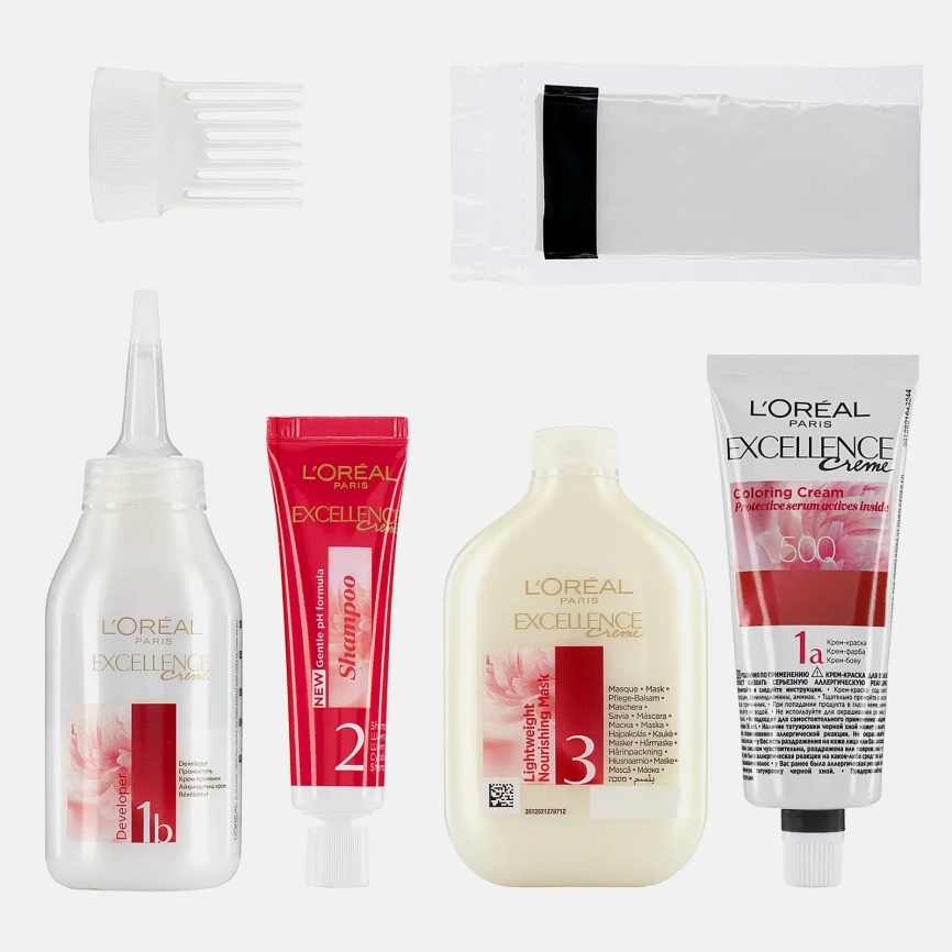 Стойкая крем-краска для волос L’Oreal Paris Excellence оттенок 7 Русый фото 3