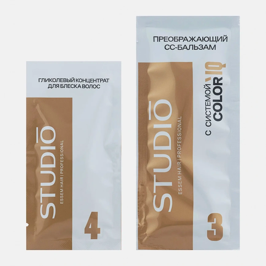 Стойкая крем-краска Studio 3.45 Тёмно-каштановый 115мл фото 3