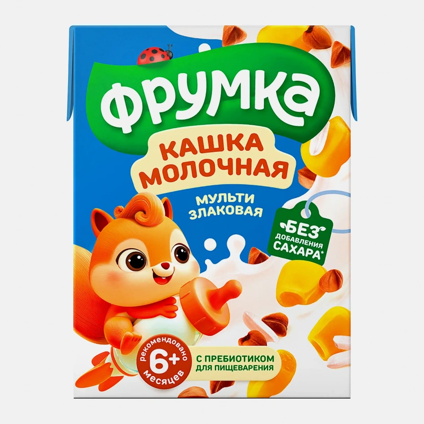 Каша молочная мультизлаковая с 6 месяцев Фрумка 200мл фото 1