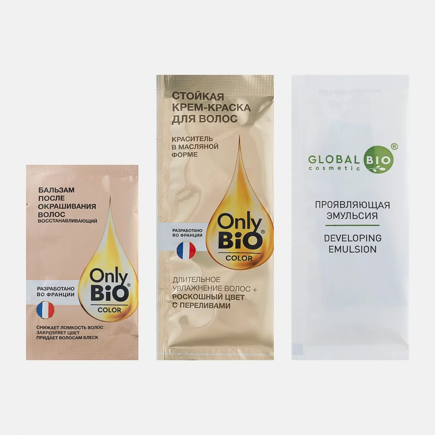 Краска для волос Only Bio Color тон 4.1 Холодный каштан 115мл фото 3