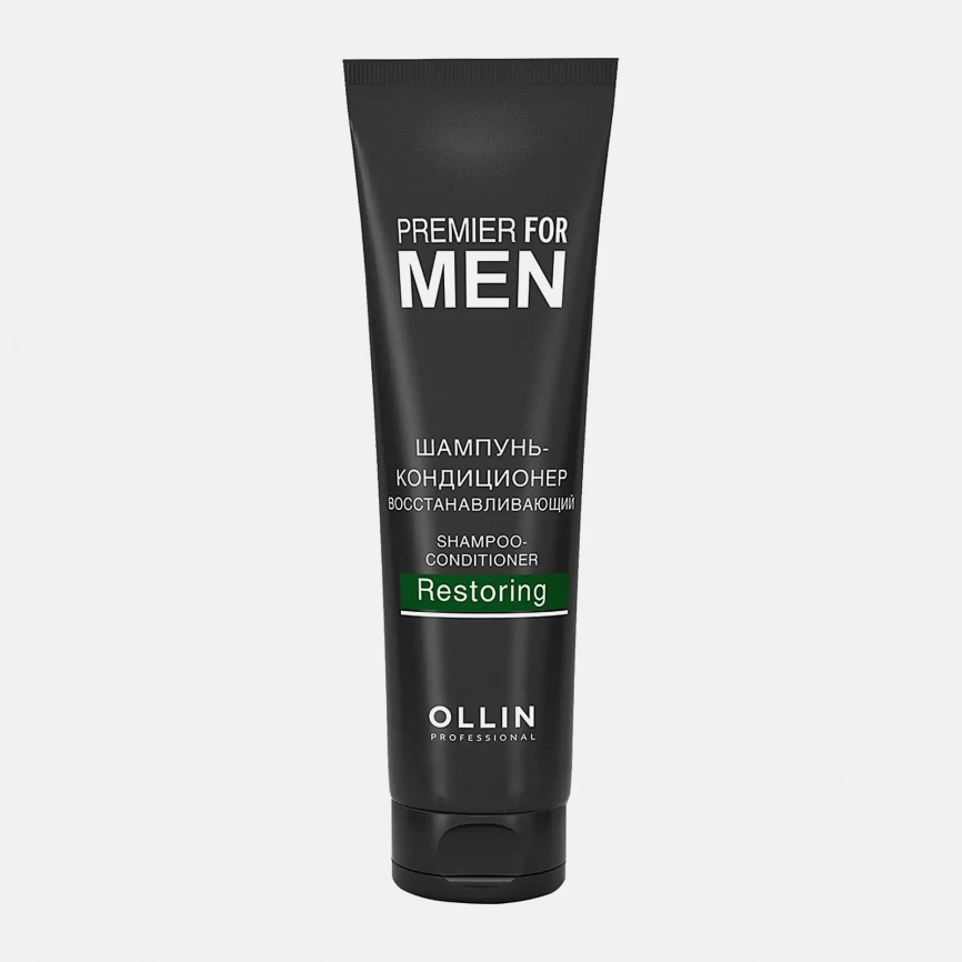 Восстанавливающий шампунь-кондиционер для волос Ollin Premier For Men 250мл фото 1