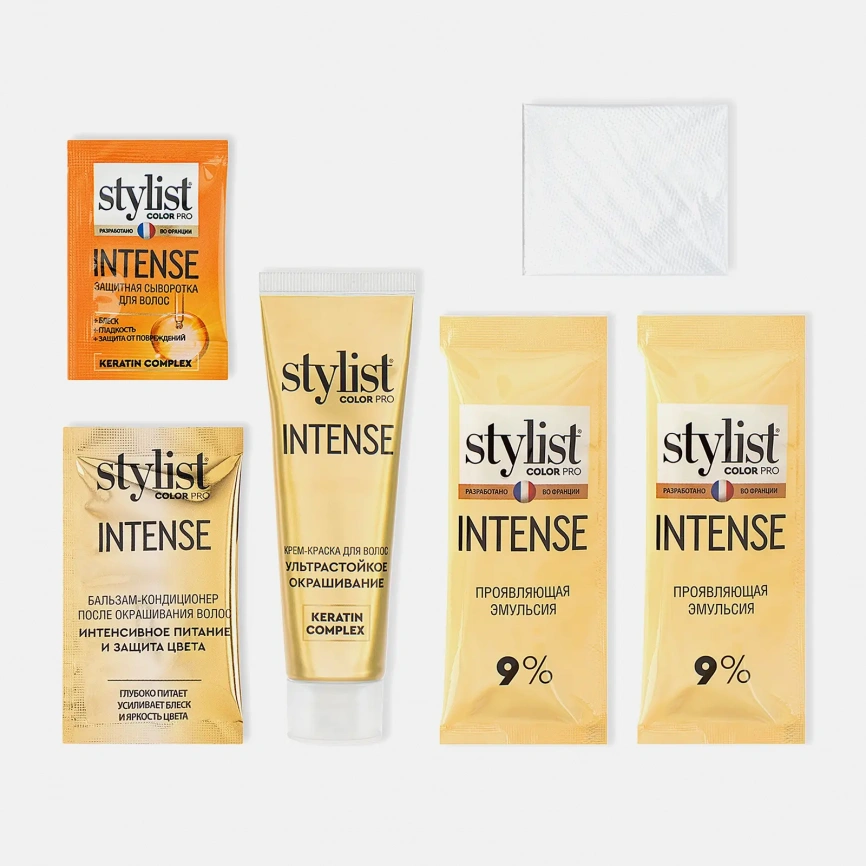 Крем-краска для волос Stylist Color Pro Intense 9.22 Жемчужный блонд 118мл фото 2